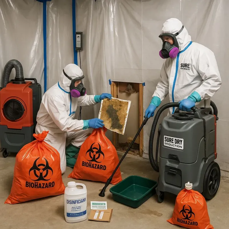 Contaminated Water Handling Protocols process in Mount Jackson, VA